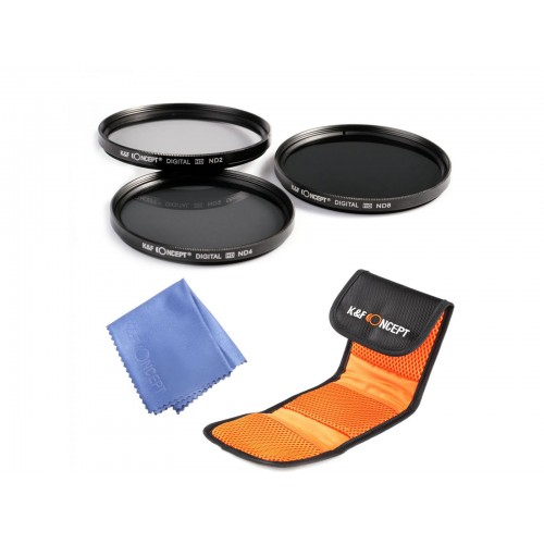 K&F CONCEPTS FILTROS 55MM 3PK ND2-ND4-ND8