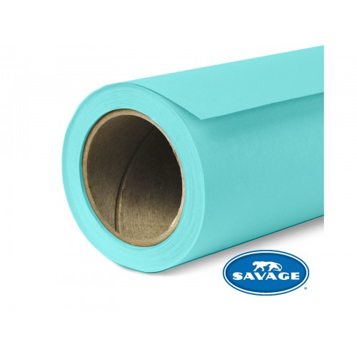 SAVAGE FONDO PAPEL AQUA BABY BLUE-47 107"X12 YD