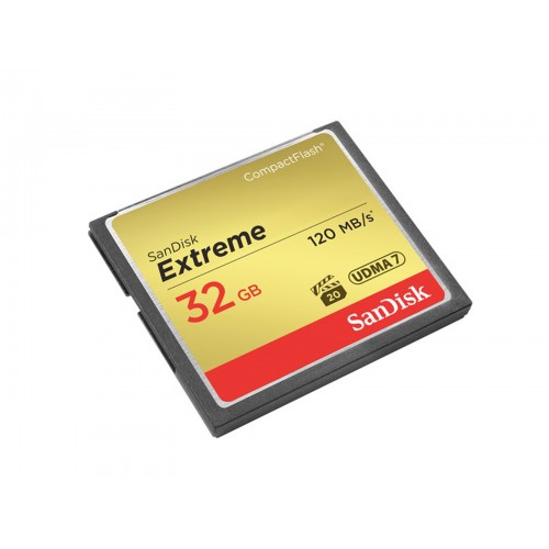 SANDISK MEMORIA CF EXTREME 32GB UDMA7 120 MB/S