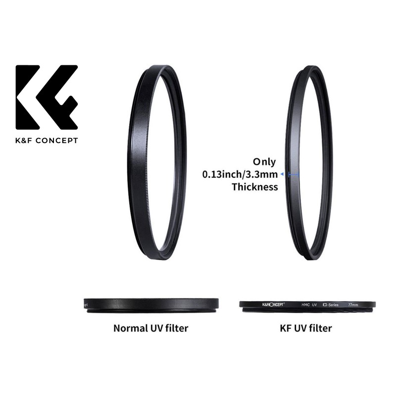 K F Concept Filtro Serie C Blue Coated Uv Mm