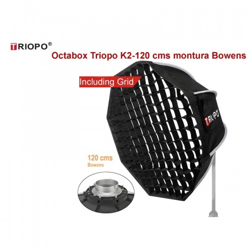 TRIOPO OCTABOX K2-120 MONTURA BOWENS 120 CM+GRID