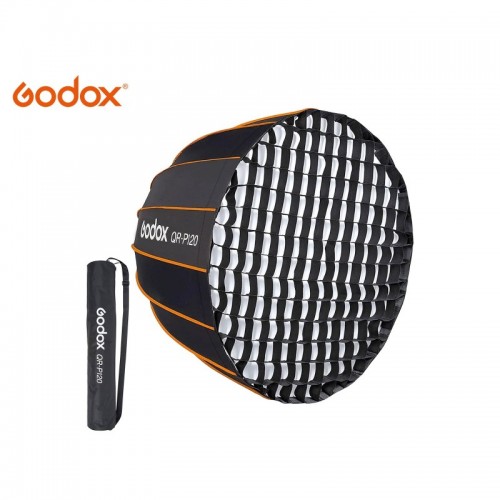 GODOX SOFTBOX PARABOLIC QUICKRELEASE W/GRID QRP120