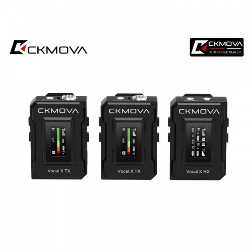 CKMOVA MICROFONO 2.4G VOCALXV2 INALAM 2TX/1RX 3.5M