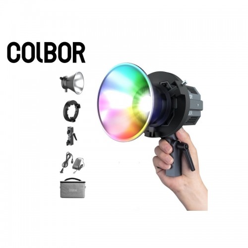 COLBOR COB LUZ MONOLIGHT LED VIDEO RGB CL60R