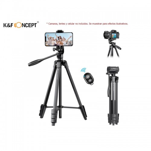 K&F CONCEPT TRIPODE B174A1 PARA CAMARA Y CELULAR