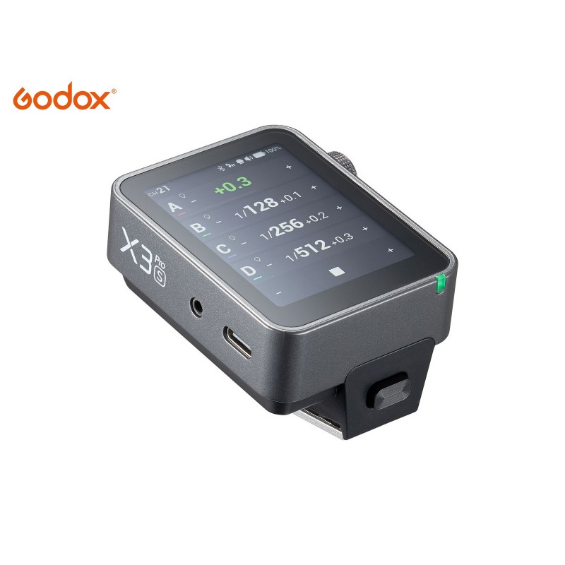 Godox X3Pro-C Trigger Flash Wireless Per Canon Con Schermo Touch, HSS TTL E Batteria 30 Giorni - 3