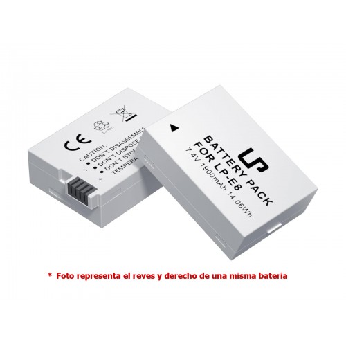 POWEREXTRA BATERIA LP-E8 CANON T2I-3I-4I-5I