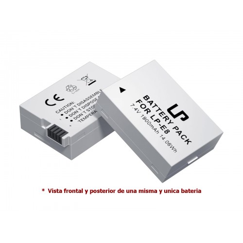 LP BATERIA LP-E8 CANON T2I-3I-4I-5I