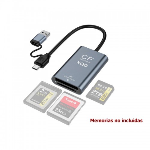 MTAKYA LECTOR USB 3.2 GEN2 CFEXPRESS TIPO B/XQD/SD